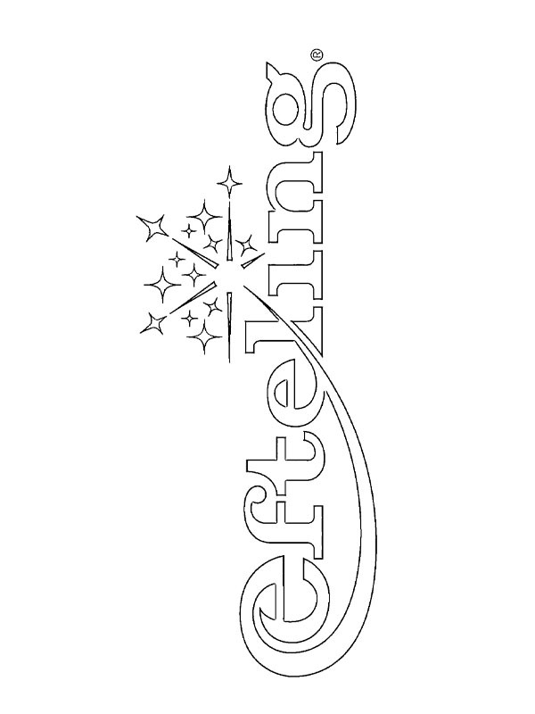 Efteling logo kolorowanka