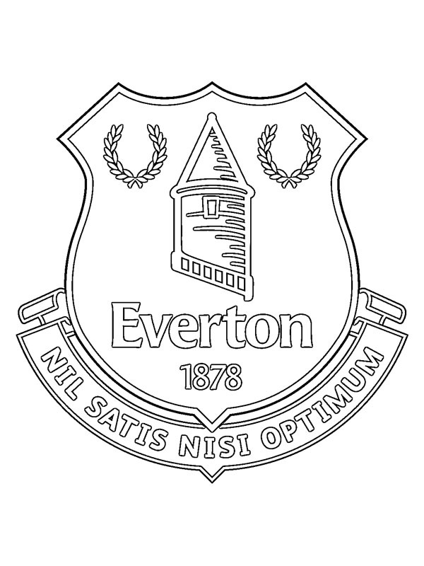 Everton FC kolorowanka