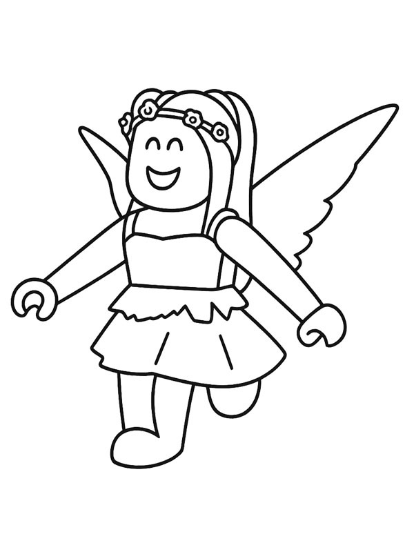 Fairy (99 nights in the forest) kolorowanka