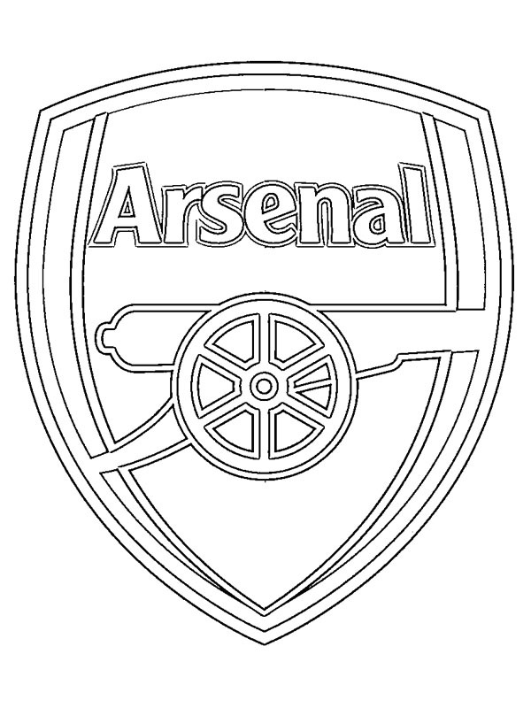 Arsenal FC kolorowanka