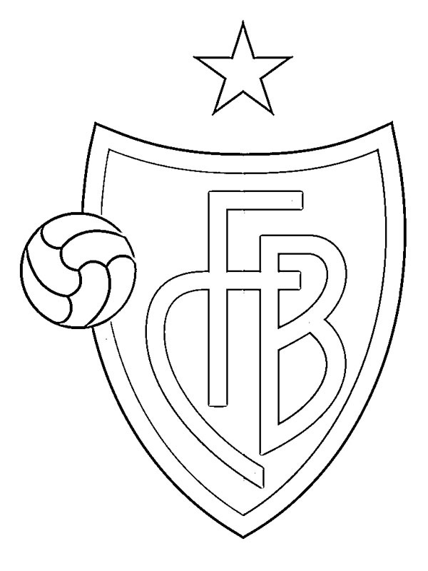 FC Basel kolorowanka