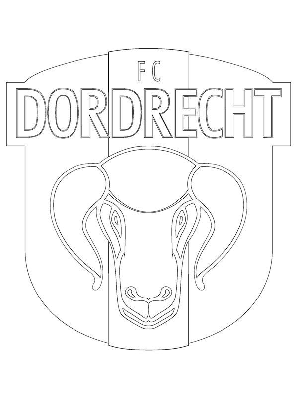 FC Dordrecht kolorowanka