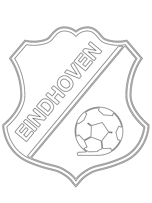 FC Eindhoven kolorowanka