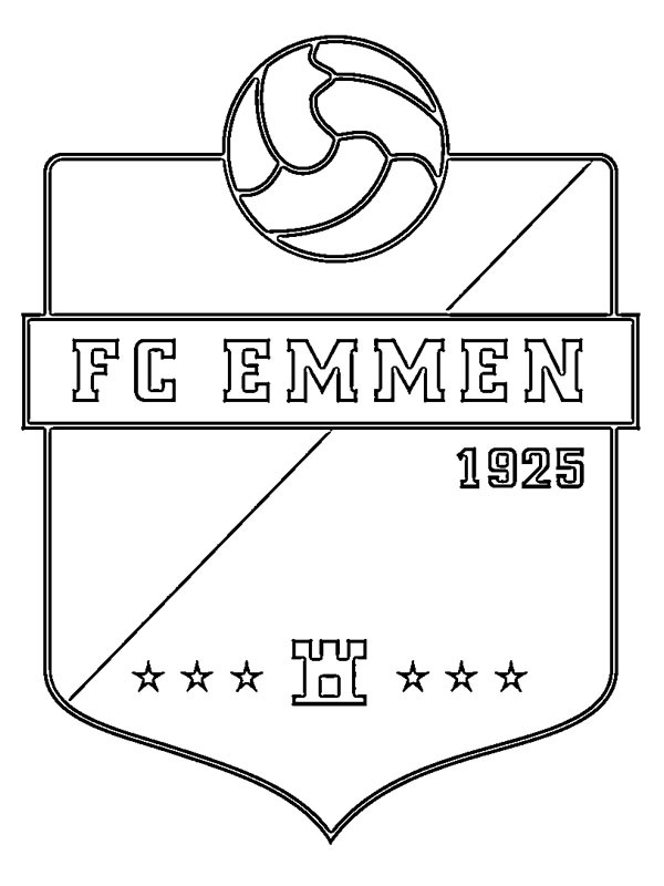 FC Emmen kolorowanka