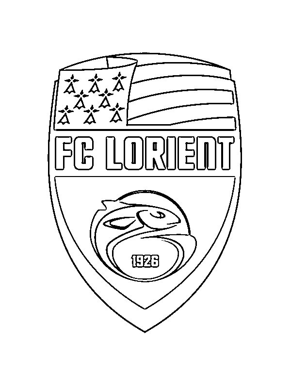 FC Lorient kolorowanka