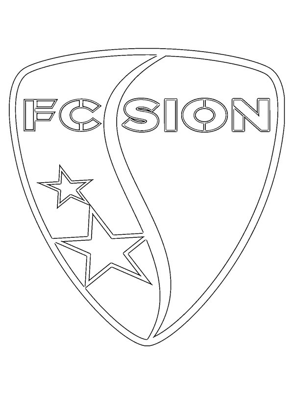 FC Sion kolorowanka