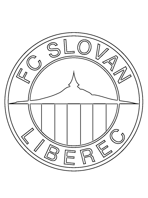 Slovan Liberec kolorowanka