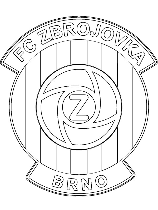 FC Zbrojovka Brno kolorowanka