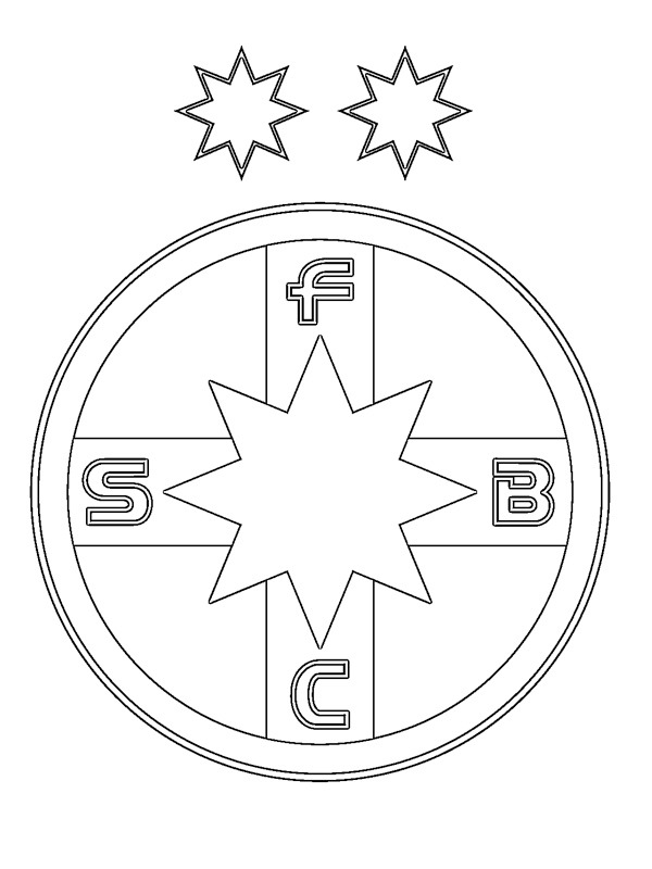 FC Steaua Bukareszt kolorowanka