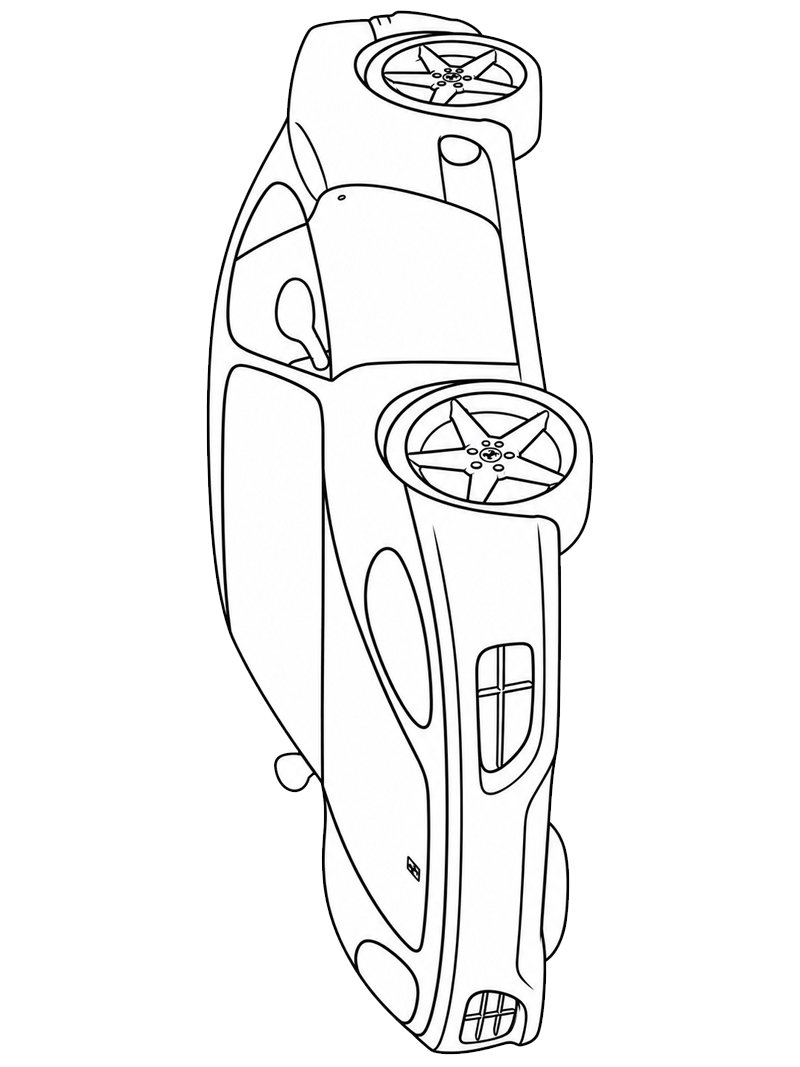 Ferrari 360 Modena kolorowanka