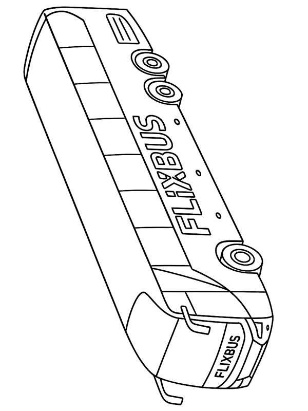 Flixbus kolorowanka