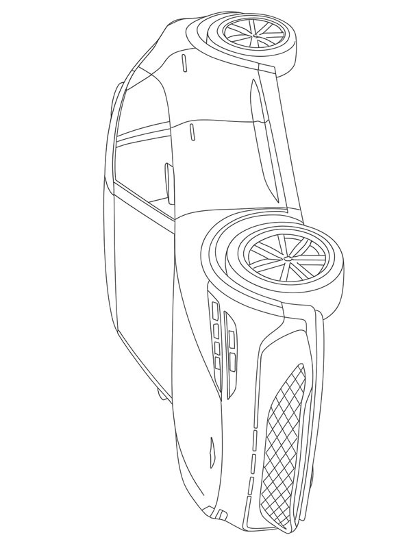 Genesis GV60 Magma kolorowanka