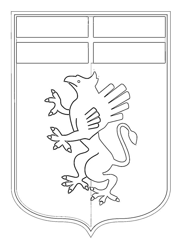 Genoa CFC kolorowanka