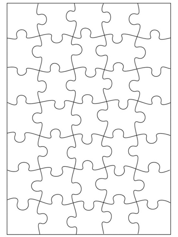 Duże puzzle kolorowanka