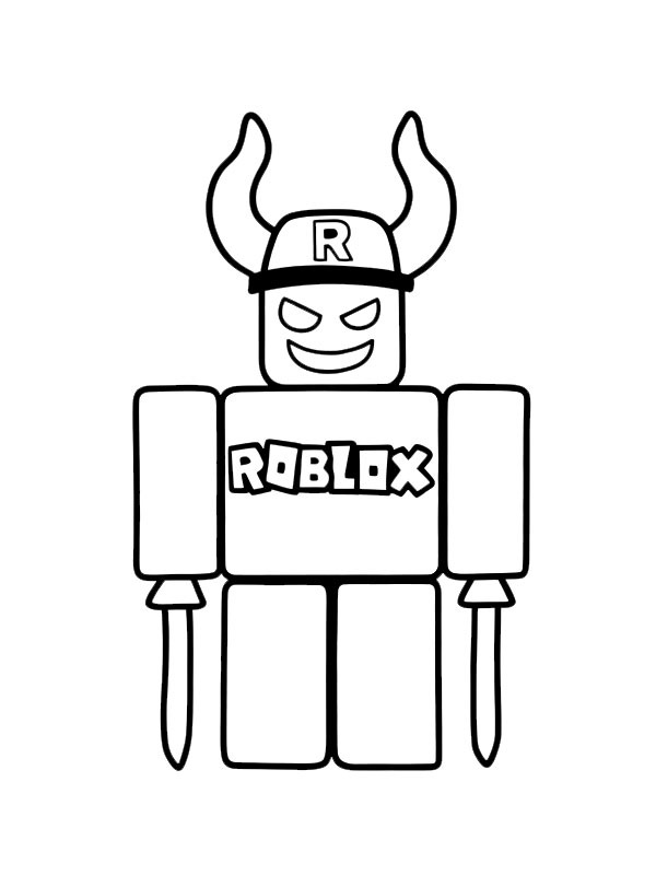 Guest 666 (Steal a Brainrot) kolorowanka