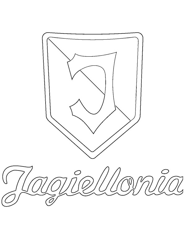 Jagiellonia Białystok kolorowanka