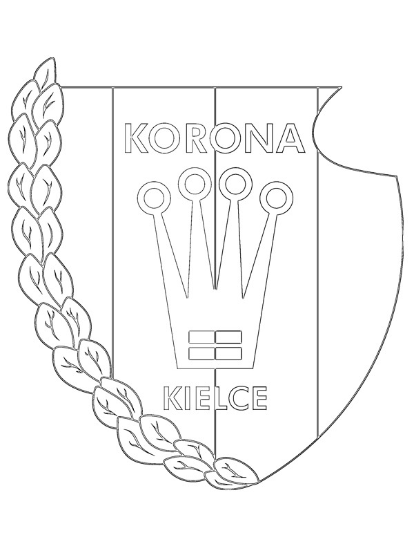 Korona Kielce kolorowanka