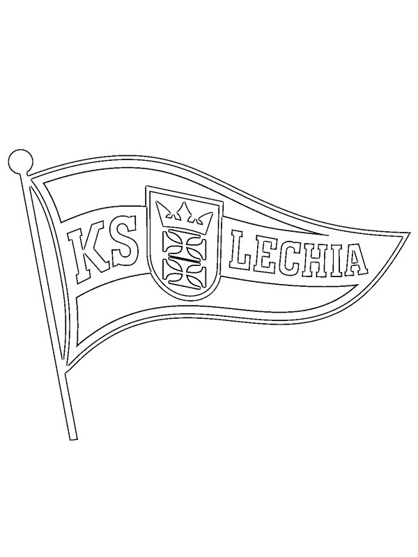 Lechia Gdańsk kolorowanka