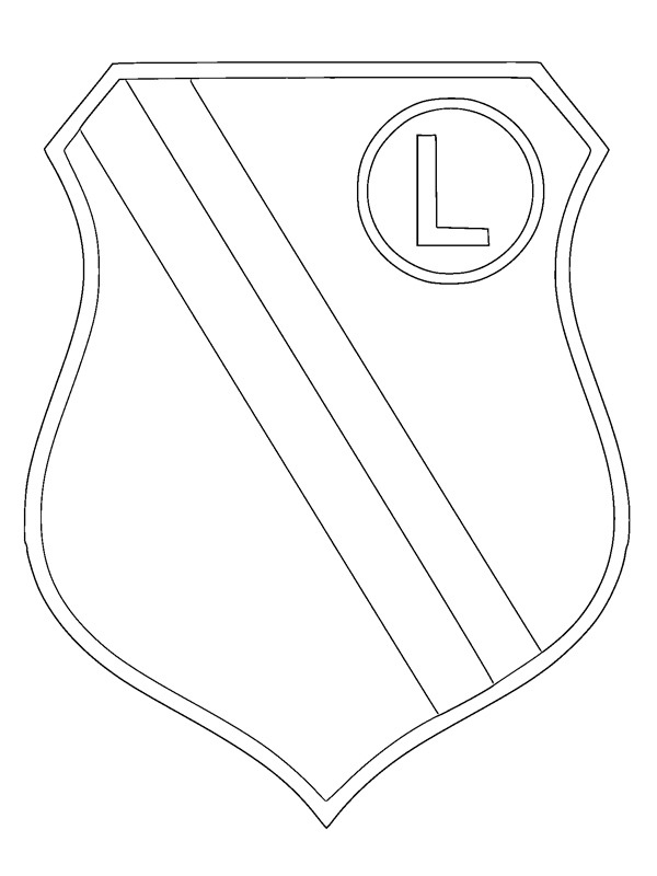 Legia Warszawa kolorowanka