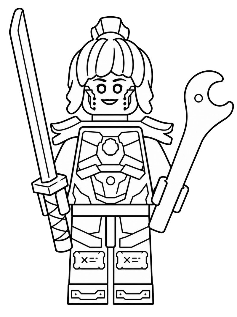 LEGO Ninjago P.I.X.A.L. kolorowanka