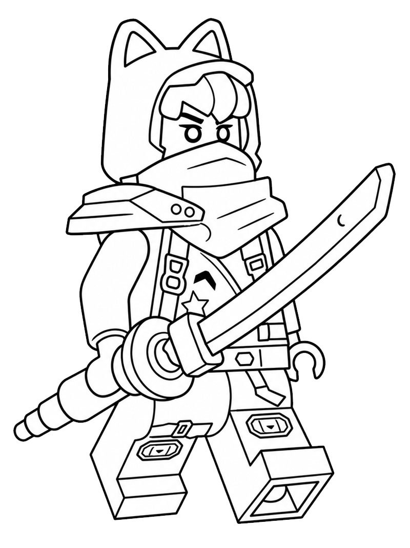 LEGO Ninjago Sora kolorowanka