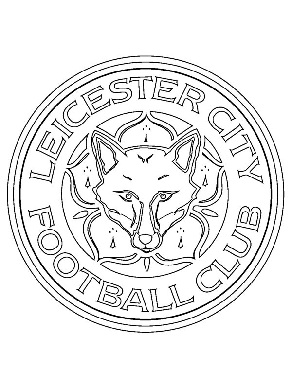 Leicester City kolorowanka