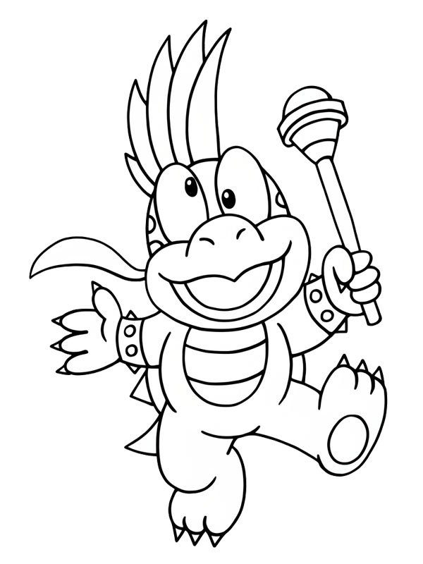 Lemmy Koopa kolorowanka