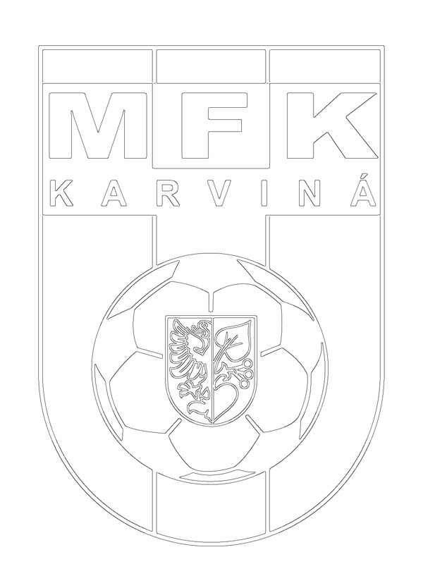 MFK Karviná kolorowanka