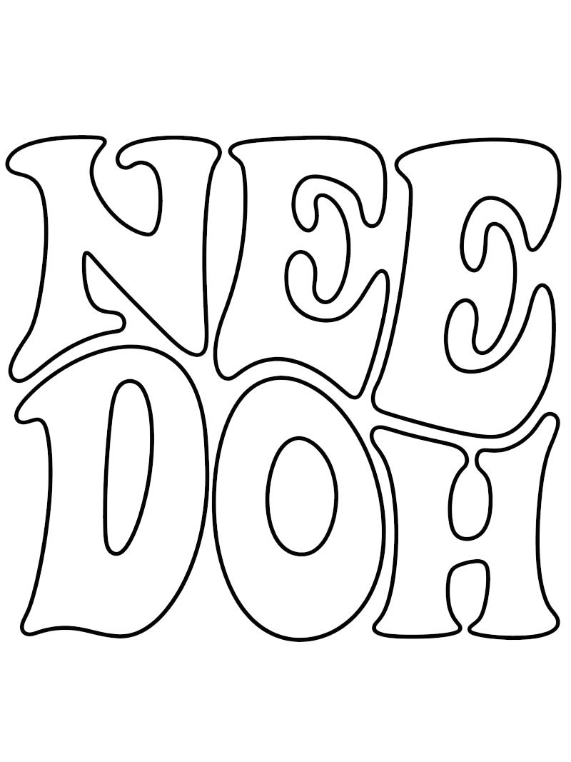 Needoh kolorowanka