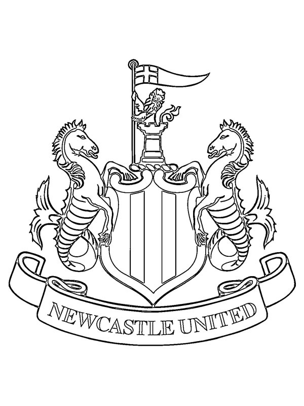 Newcastle United FC kolorowanka