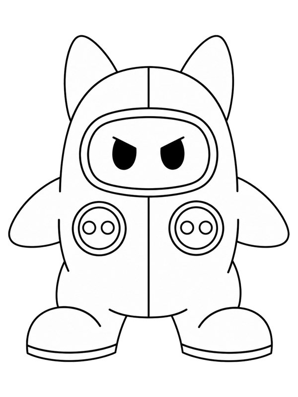 Ninji (Super Mario Bros. 2) kolorowanka