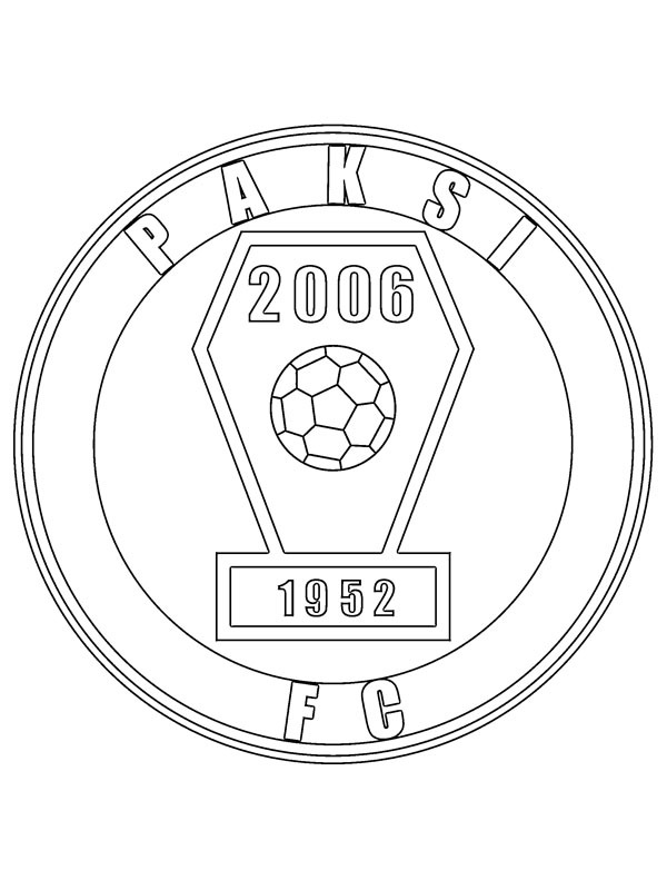 Paksi FC kolorowanka