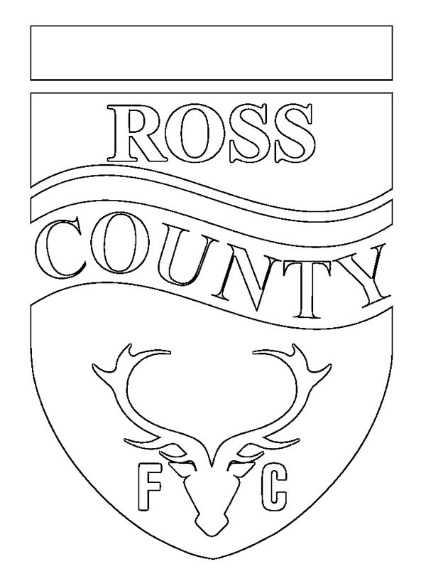 Ross County FC kolorowanka