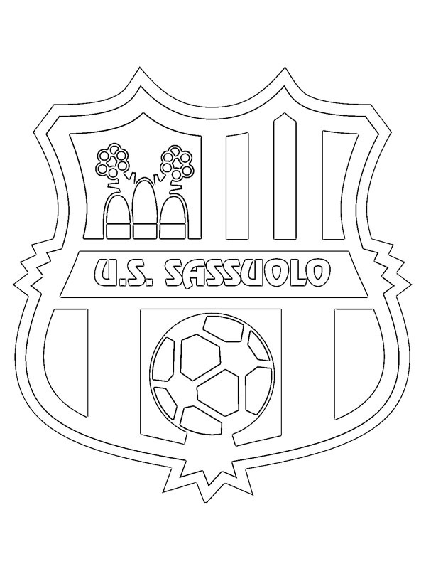US Sassuolo Calcio kolorowanka
