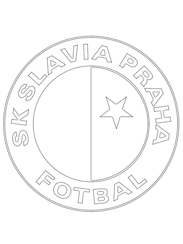 Slavia Praga kolorowanka