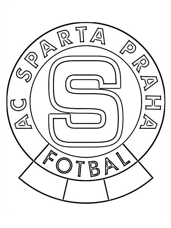Sparta Praga kolorowanka