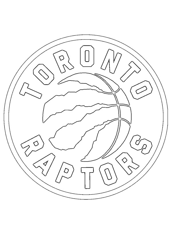 Toronto Raptors kolorowanka