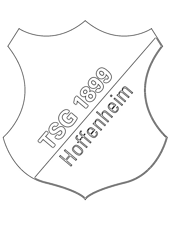 TSG 1899 Hoffenheim kolorowanka
