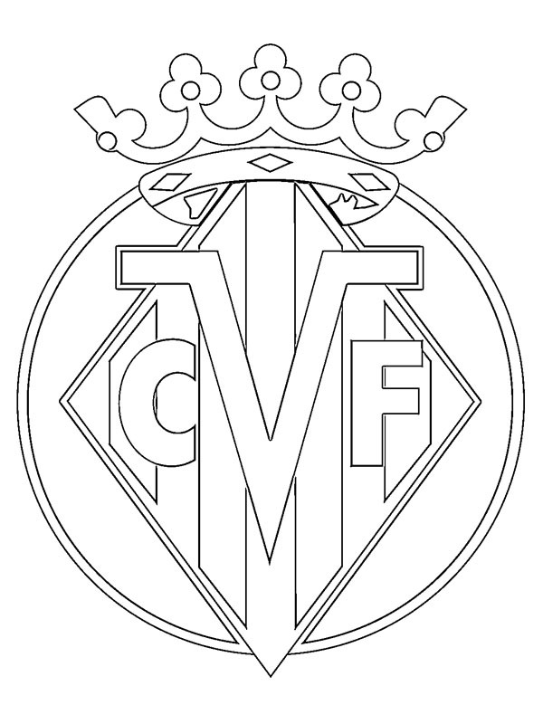 Villarreal CF kolorowanka