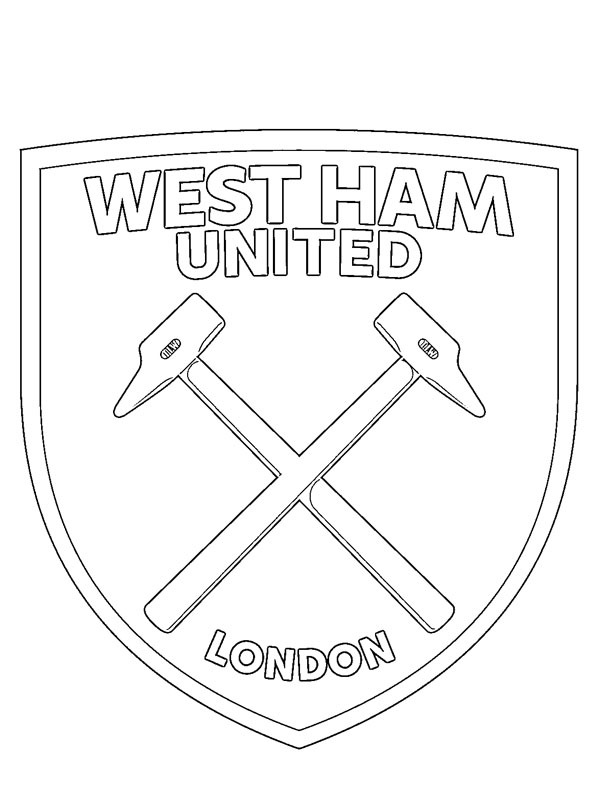 West Ham United FC kolorowanka