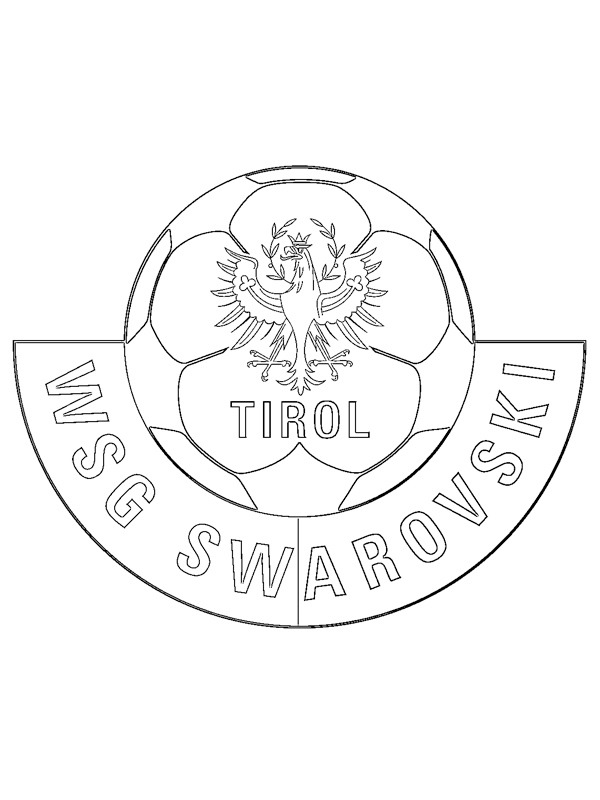 WSG Swarovski Tirol kolorowanka