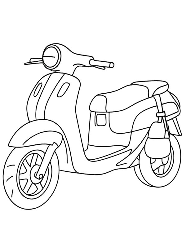 Yamaha Mio Fazzio kolorowanka