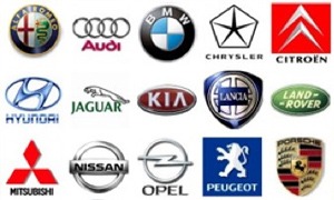 Logo marek samochodów